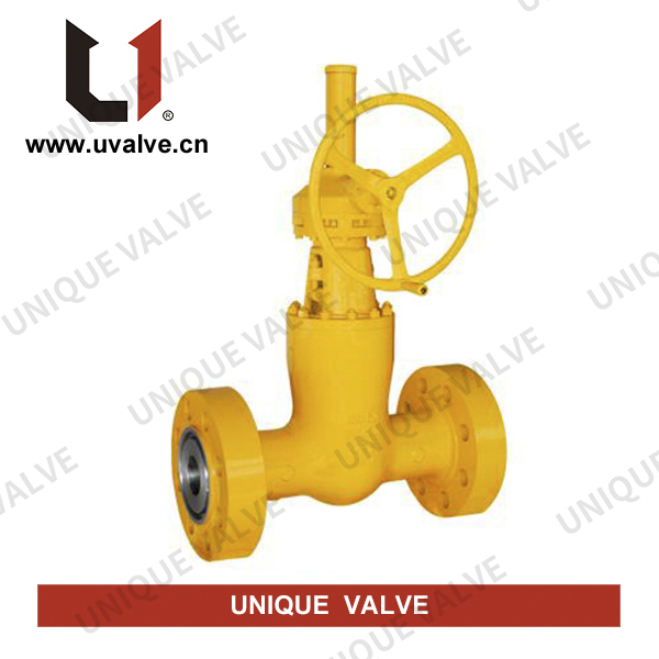 a pressure seal gate valve