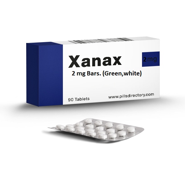 Xanax 2 mg Bars. Greenwhite