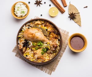 Chicken Biryani serve 3 to 4