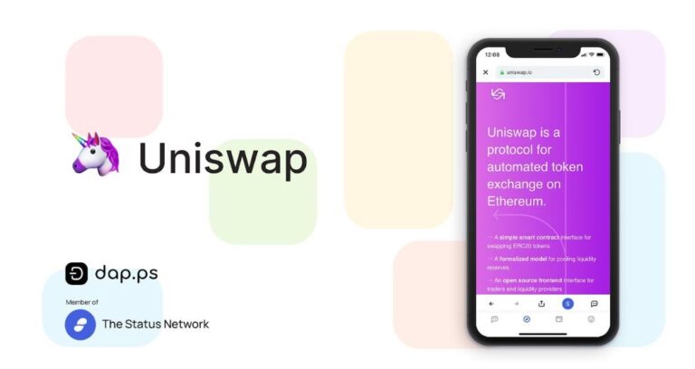 Uniswap sign in 768x408