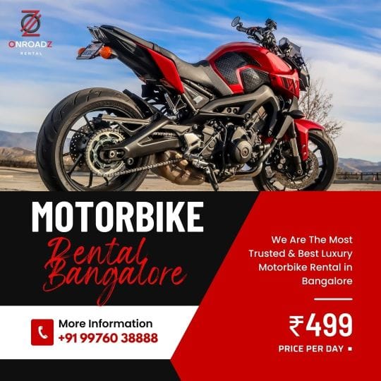 Bike rental in bangalore