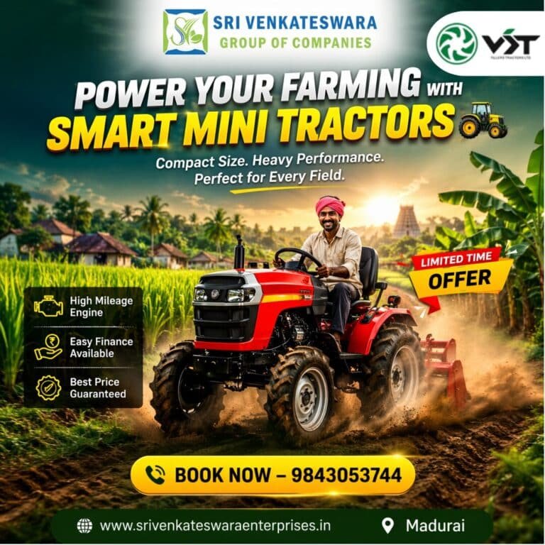 Smart Mini Tractors for Small Farms – Compact Powerful 768x768