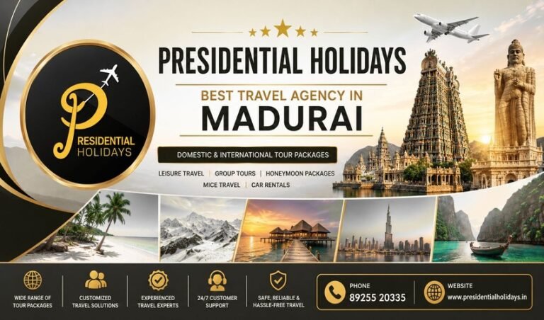 Presidential Holidays Madurai Tour Operators Logo 768x452