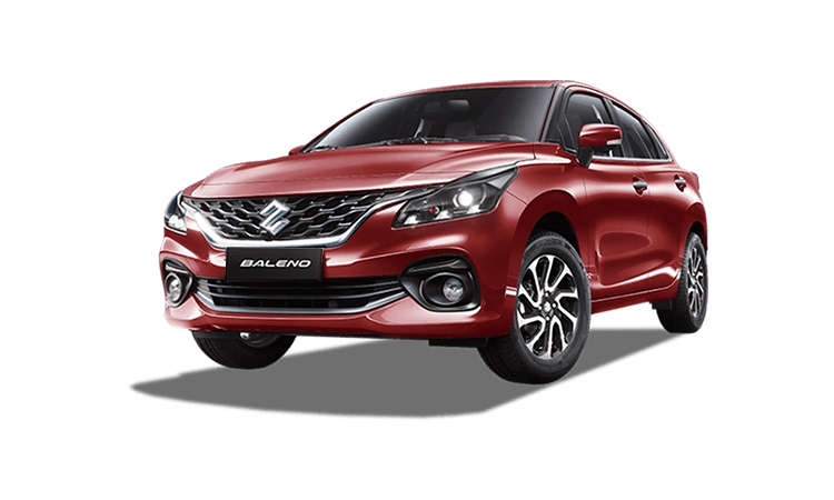 maruti suzuki baleno opulent red