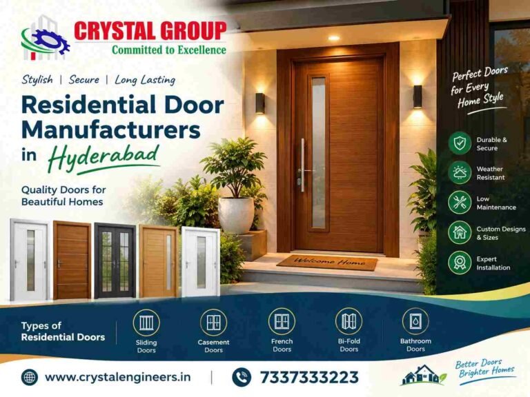 Residential Door Manufacturers in Hyderabad 768x576