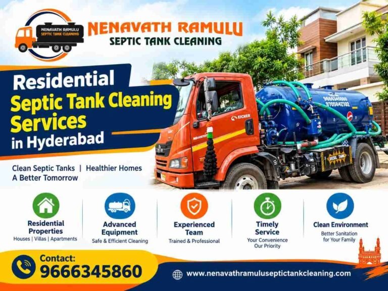 Residential Septic Tank Cleaning Services in Hyderabad.image 768x576